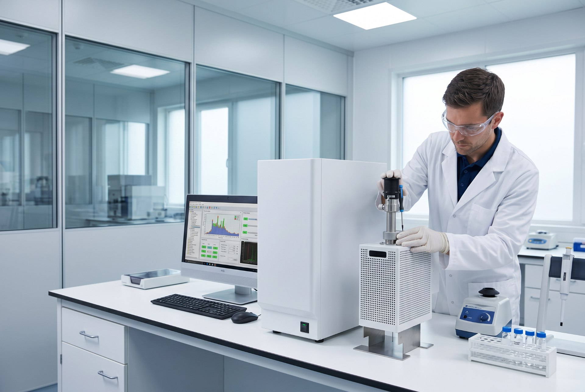 Comissionamento de Sistema HPLC